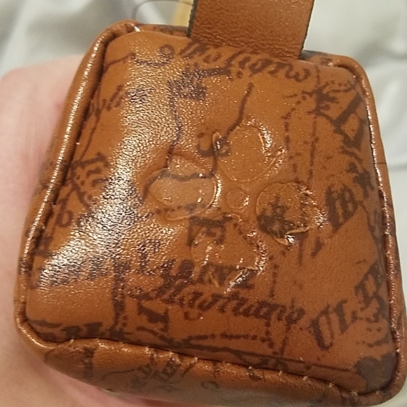 Patricia Nash isla  small leather pouch map - Picture 3 of 4